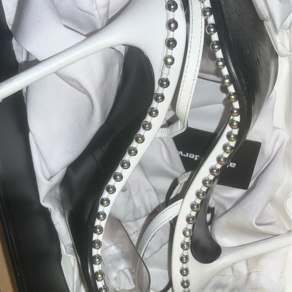 ALEXANDER WANG NOVA PVC HEELS - Picture 1 of 4